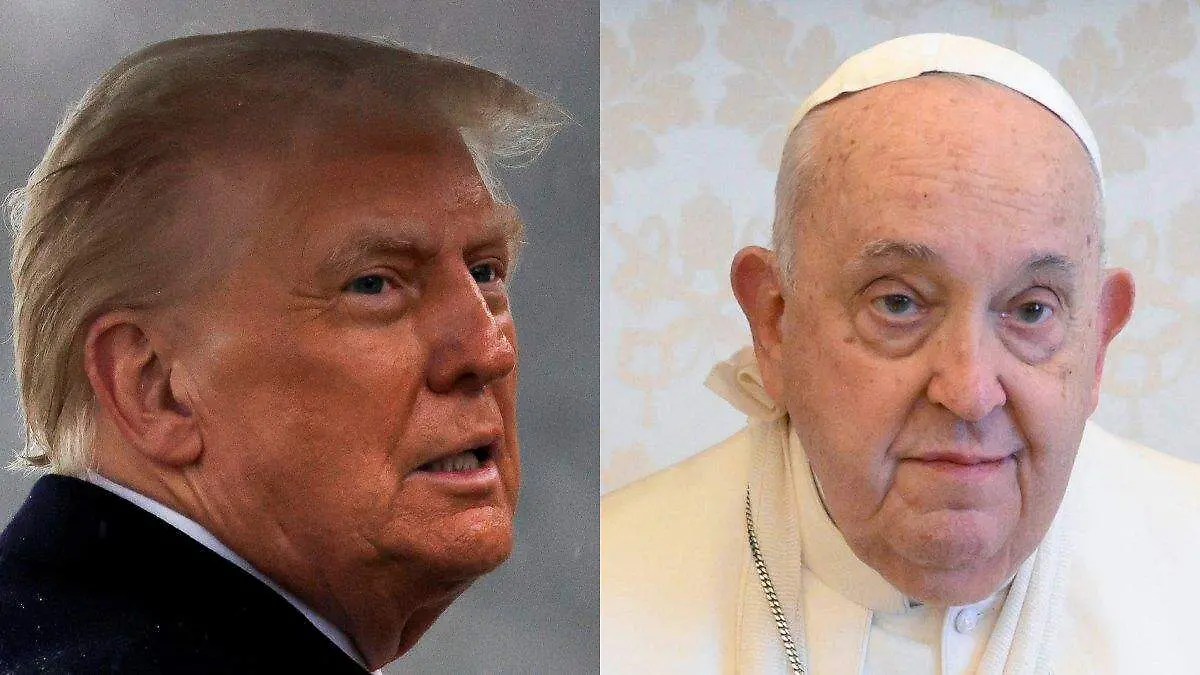 Donald Trump y el Papa Francisco